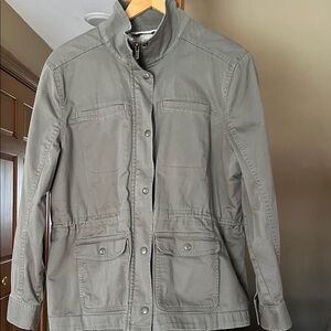 Women’s L L Bean coat jacket petite large